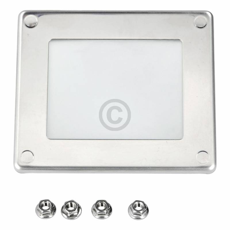 Lampenglas komplett mit Rahmen und Dichtung komplett mit Rahmen und Dichtung (EA-00637529) von BSH (Bosch-Siemens-Hausgeräte)