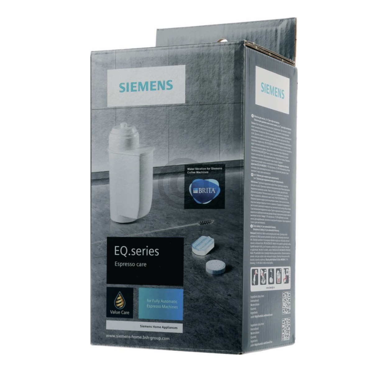 Reinigungsset mit Wasserfilter Bürste BSH TZ80004A  für Kaffeemaschine (KD-00312105) von BSH (Bosch-Siemens-Hausgeräte)