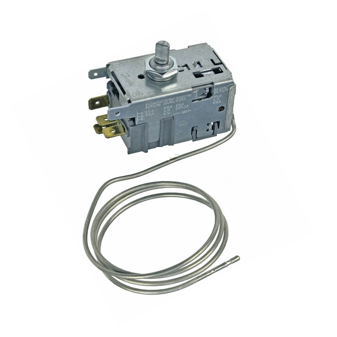 Thermostat 077B6760 Danfoss 650mm Kapillarrohr 4x6, 3mm AMP (KD-00425570) von BSH (Bosch-Siemens-Hausgeräte)