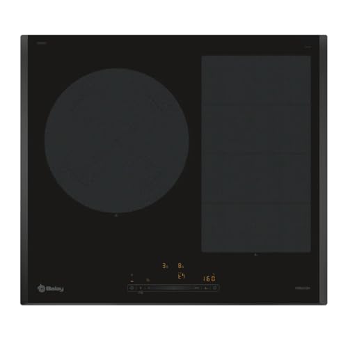 Balay 3EB969LH Induktionskochfeld, 60 cm breit, 2 Zonen, Flex-Induktion, 11 Stufen, Sprint-Funktion, Schwarz Balay 3EB969LH Induktionskochfeld, 60 cm breit, 2 Zonen, Flex-Induktion, 11 Stufen, Sprint-Funktion, Schwarz von Balay