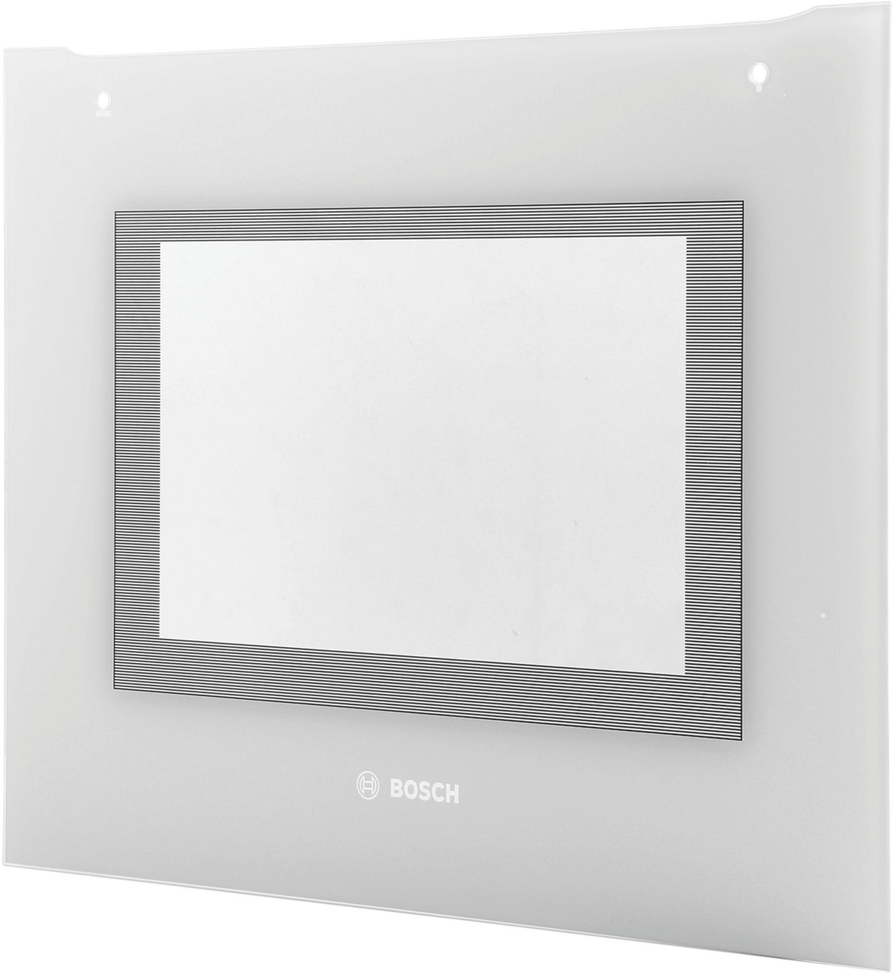 Frontglasscheibe weiß für 60cm Geräte mit Mikrowellenfunktion (BD-00777482) von BSH