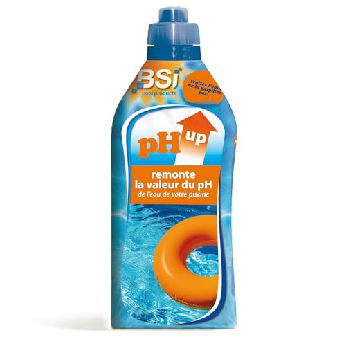 BSI - pH Plus – pH Up Flüssigpulver – zur Erhöhung des pH-Werts des Wassers – ideal für Pool und Spa – für EIN angenehmes Baden – für EIN angenehmes Baden – 1 kg von BSI