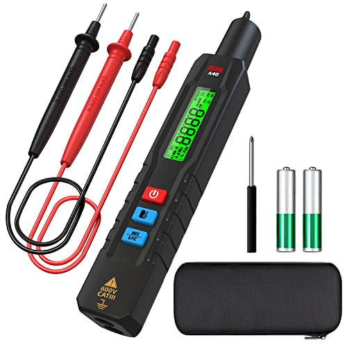 BSIDE A40 Spannungsprüfer Berührungsloser elektrischer Volt-Stift AC DC Dual mode Thermometer NCV VFC Alarm LiveWire check Breakpoint Finder von BSIDE