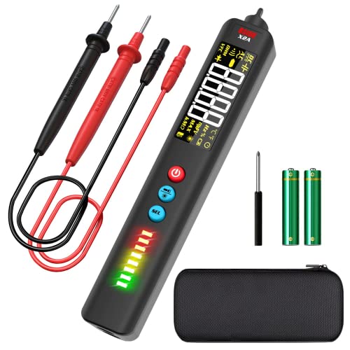 BSIDE Berührungslose elektrische Tester Smart Digitales Stift Multimeter mit EBTN LCD-Display multifunktions Spannungsprüfer Widerstand Diode Kontinuität Frequenz Tester mit NCV Taschenlampe von BSIDE