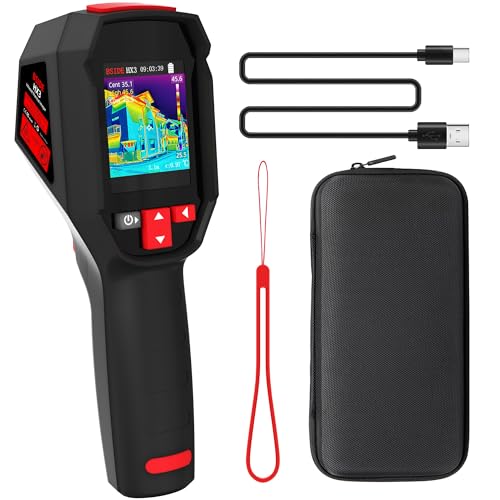 BSIDE HX3 Wärmebildkamera Hochauflösende 240x240 Handheld Thermal Camera mit 15 Farbpaletten Infrarot Wärmekamera 25Hz Bildwiederholrate -4-1022°F für Wasserlecks HVAC KFZ Elektronik Reparatur von BSIDE