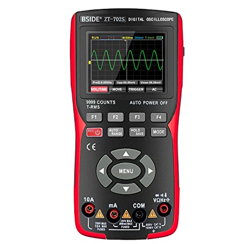 BSIDE Handheld Oscilloscope Rechargeable Digital Multimeter 9999 Counts with Color Screen for Automatic Measurement BSIDE Handheld Oscilloscope Rechargeable Digital Multimeter 9999 Counts with Color Screen for Automatic Measurement von BSIDE