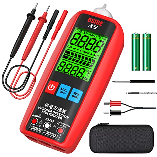 BSIDE Intelligentes Digital Multimeter Voltmeter Strommessgerät 6000 Zähler Auto Range Spannungsprüfer NCV VFC AC DC Spannung Strom Kapazität Widerstand Häufigkeit Diode Kontinuität Temperatur Tester von BSIDE