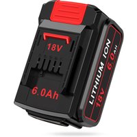 18V Akku 6.0Ah mit Intelligentem Indikator und 6 Sicherheitssysteme Kompatibel mit Allen 18V und Power X-Change von BSIOFF