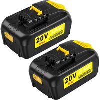 Abeden 2Stück Ersatzakku für Worx WA3644 PowerShare,20V - 4,0 Ah Li-Ion,Für alle Worx Geräte Geeignet von BSIOFF