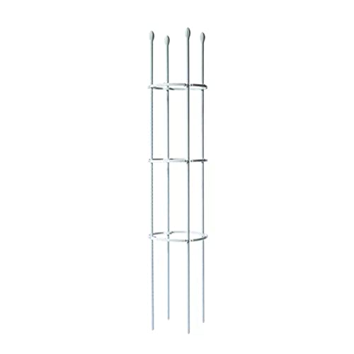 177,8 cm Garten-Rankgitter für Kletterpflanzen und Blumen Obelisk Metall Rosen Tomaten Gemüse Pflanze Rankgitter Turm von BSKJMMP