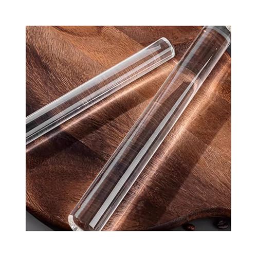 2 StüCk Acryl-NudelhöLzer Transparent 500 mm Kunststoff Fondant-Roller Zum Backen Von Keksen Kleinen Nudeln Kuchen Und Pizza-30x350mm 2 StüCk Acryl-NudelhöLzer Transparent 500 mm Kunststoff Fondant-Roller Zum Backen Von Keksen Kleinen Nudeln Kuchen Und Pizza-30x350mm von BSKJMMP