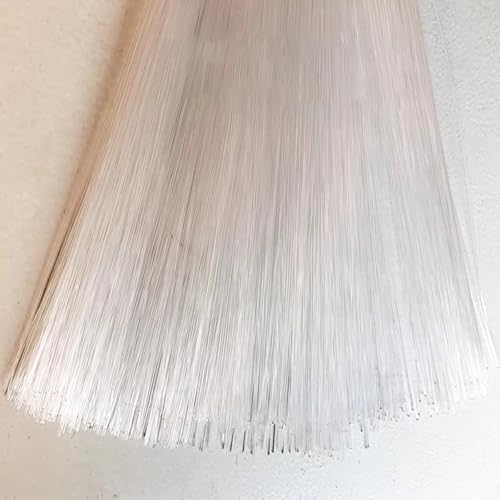 20 Transparente Acryl-Rundstäbe 1 mm Durchmesser Kunststoffdübelleiste Tortenaufsatz-Stäbchen Puddler-Stäbchen für Handarbeit Modellbau (500 mm) von BSKJMMP