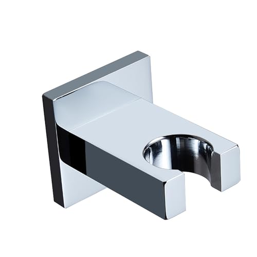 BSKJMMP Duschkopfhalter, Handbrause, Wandhalterung, verstellbar, mehrfarbig, für jeden Raum, universelle Duschkomponenten (Chrom) von BSKJMMP
