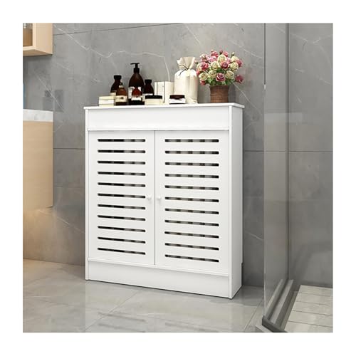 BSKJMMP Moderne Heizkörperabdeckung, Aufbewahrungs-Organizer, Schrank, vertikaler Lattenrost, Regal, Wandloch, Abdeckplatte, einfache Installation, Zugangskasten (50 x 60 x 20 cm) von BSKJMMP