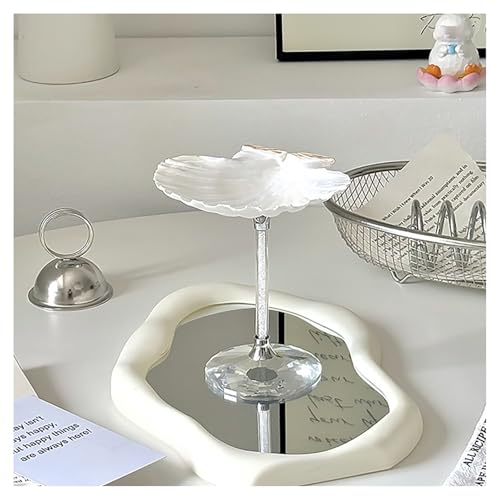 BSKJMMP Muschel-Weinglas, natürliche Muschelgläser, Hochzeitskelch, Martini-Cocktailbecher, romantischer Tischdekoration, Strandparty, Trinken (Muschel) von BSKJMMP