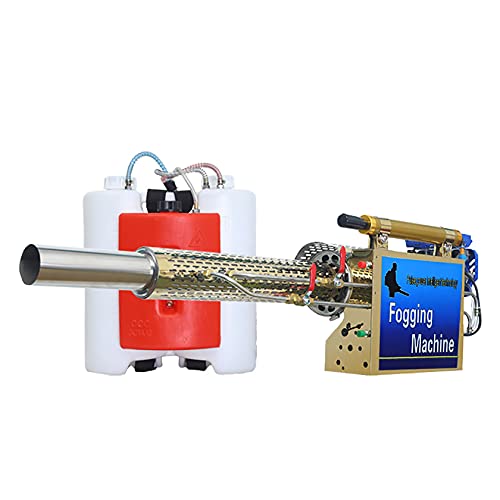 BSKJMMP Pulse Jet Thermo-Nebelsprüher Landwirtschaft Tragbares 360° Spray in alle Richtungen Professionelle Nebelmaschine 700㎡ in 7-8 Minuten für Unkrautpflanzen von BSKJMMP