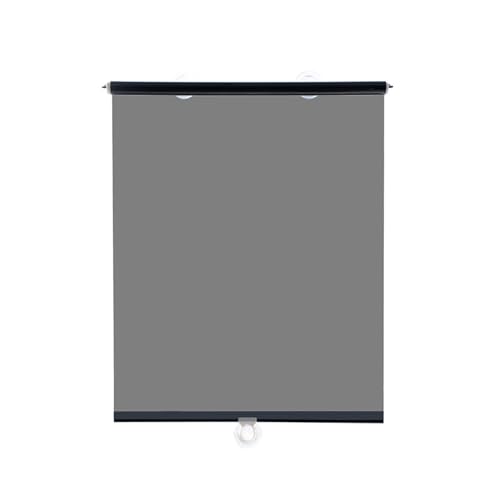 BSKJMMP Verdunkelungsrollos ohne Bohren, für Fenster, schnurlose Jalousien, durchsichtige Schatten, Lichtfilterung, Raumverdunkelung, Solarrollos für Zuhause, Büro, Tür, 45 x 190 cm von BSKJMMP