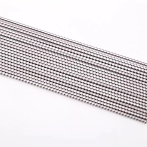 Federdraht, 304 Edelstahl, hart, gerade, 3,2–4,5 mm, Länge 500 mm, DIY-Zubehör (3,5 mm), 10 Stück von BSKJMMP