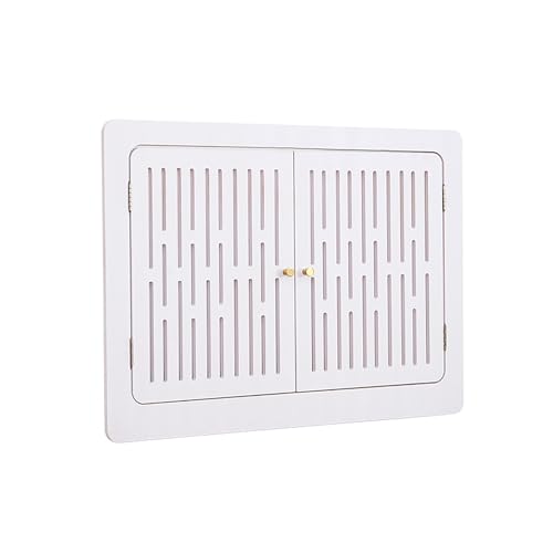 Heizkörperabdeckung, Heizungsschrank, Zugangsplatte, Wohnzimmermöbel, Dekoration, weiße Wandlochabdeckplatte für Sanitär, elektrische Kabel, Verkabelung von BSKJMMP