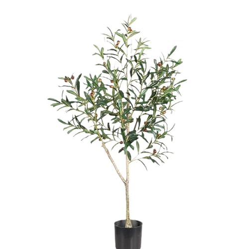 Künstlicher Olivenbaum für den Innenbereich, 1,2 m hoch, künstlicher Baum für den Innenbereich, Heimdekoration und Einweihungsgeschenk Künstlicher Olivenbaum für den Innenbereich, 1,2 m hoch, künstlicher Baum für den Innenbereich, Heimdekoration und Einweihungsgeschenk von BSKJMMP