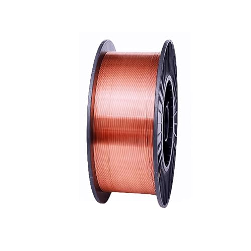 Massiver MIG-Schweißdraht, ER70S-6, 4,5 kg, 0,6/0,8/1,0/1,2/1,6 mm Spule, Baustahl, MIG-Draht, Kohlenstoff, 4,5 kg, für alle Positionen, Gasschweißen (0,6 mm, 4,5 kg) von BSKJMMP