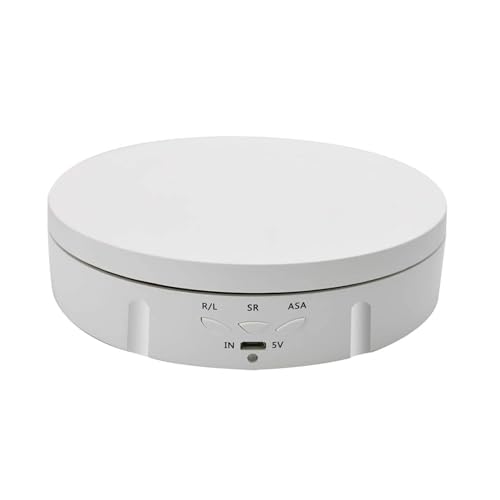 Professioneller Drehteller zum Dekorieren von Kuchen, motorisiert, drehbar, um 360 ° drehbar, robustes Produkt von BSKJMMP