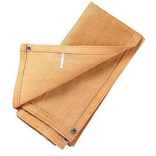 Sichtschutzzaun Wohnung Schatten Windschutzscheibe Abdeckung Netz Mesh Stoff Tuch Schutz und Witterungsbeständig (1x1m) von BSKJMMP