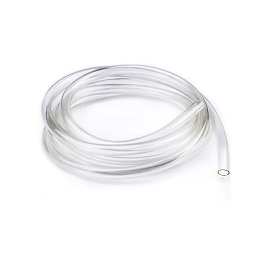 Transparenter PVC-Schlauch, 1,9 cm ID x 2,5 cm Außendurchmesser, flexibler Kunststoffschlauch, Vinyl, Aquariumschlauch, Wandstärke 2,5 mm von BSKJMMP