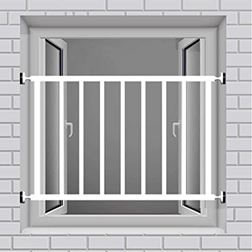 Treppenschutzgitte, Sicherheitsfenster Guard Gate Einbruchschutz Fenstergitter ohne Punch Security Bars Haustiere Proof 50-130 cm breite Spanntreppen Tore für Kinder Kind Kind Kleinkind sicher zu Hau von BSQT