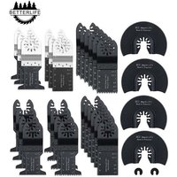 Zubehörset für Multifunktions-Sägeblätter, 32-teiliges oszillierendes Multifunktionswerkzeug-Zubehör, Universal-Sägeblatt für Fein Multimaster, von BSR