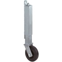 Bs Rollen - bs-r Torrolle mit Federweg 60 mm 70 kg ø 100 mm Gummirad von BS ROLLEN