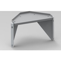 Eckregal für Pop up Panikraum von BSSD Defence