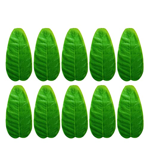 BSTCAR 10 Stücke Große Künstliche Bananenblättern, Grüne Bananenblätter, Tropische Blätter Zuhause, Küche, Party, Hochzeit, Dekoration BSTCAR 10 Stücke Große Künstliche Bananenblättern, Grüne Bananenblätter, Tropische Blätter Zuhause, Küche, Party, Hochzeit, Dekoration von BSTCAR