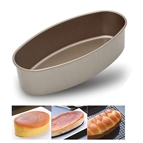 BSTCAR Brotbackform Oval Brotbackform Kastenform Antihaft-Backblech Brot Toastform Küche Kochen Backwerkzeug Muffinform Entformung Backformen Käsekuchen Gold 22,2 x10,8 cm BSTCAR Brotbackform Oval Brotbackform Kastenform Antihaft-Backblech Brot Toastform Küche Kochen Backwerkzeug Muffinform Entformung Backformen Käsekuchen Gold 22,2 x10,8 cm von BSTCAR
