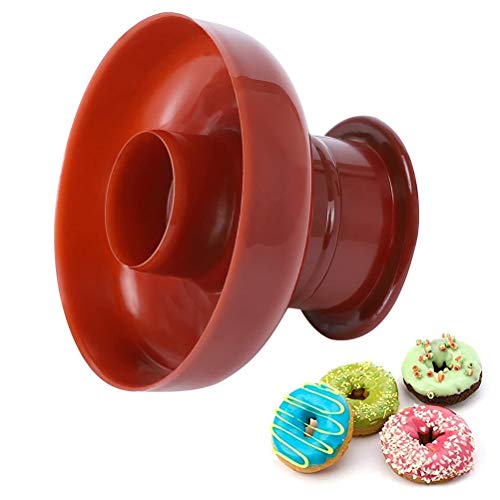 BSTCAR Donut Schimmel, DIY Donutform Backen Donut Form Donut Desserts Cutter Maker Antihaft und Wiederverwendbar, Brotschneider, Backform, Küchengeräte von BSTCAR