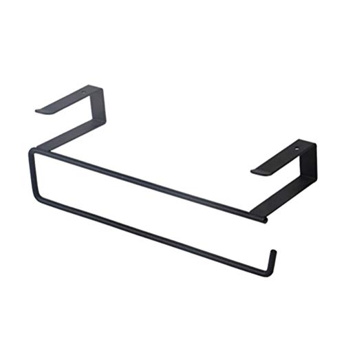 BSTCAR Küchenrollenhalter Ohne Bohren, Eisen Hängender Küchenrollenhalter, Schrankeinsatz Papierrollenhalter BSTCAR Küchenrollenhalter Ohne Bohren, Eisen Hängender Küchenrollenhalter, Schrankeinsatz Papierrollenhalter von BSTCAR