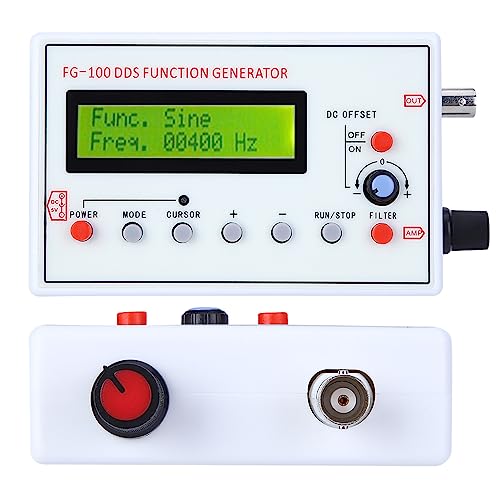 Generator HF-Signalgenerator 19×15×4 Fg 100 Dds Funktionsgenerator Sinusfrequenz 1 Hz 500 KHz Zähler Signalquelle Generator Messgerät Generator HF-Signalgenerator 19×15×4 Fg 100 Dds Funktionsgenerator Sinusfrequenz 1 Hz 500 KHz Zähler Signalquelle Generator Messgerät von BSTCAR