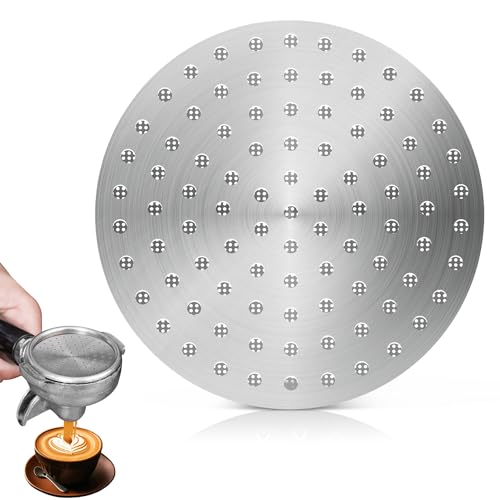 Puck Screen Espresso Sieb 53.5x0.8mm Puck Sieb Sind Sicher Kaffee Sieb Ungiftig und Umweltfreundlich Wiederverwendbar für Hause im Büro in der Küche im Restaurant im Café in der Konditorei von BSTDAYEVER