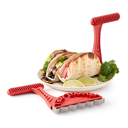 BSTTAI Taco Shell Maker, Backwerkzeug Taco Toaster, Knusprige Tacos Muscheln Machen Werkzeug Tortilla Maker, Fits All Standard Toasters Toast Tools von BSTTAI