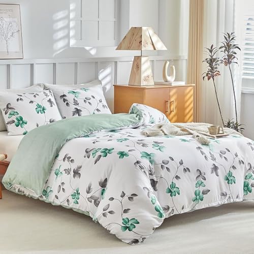 BSYYZQC BettwäSche 135x200 Pflanze BettwäSche-Sets Microfaser Flauschig Bettzeug Blumen Muster Bettbezug füR MäDchen Jungen und Kissenbezug 80x80 mit ReißVerschluss BSYYZQC BettwäSche 135x200 Pflanze BettwäSche-Sets Microfaser Flauschig Bettzeug Blumen Muster Bettbezug füR MäDchen Jungen und Kissenbezug 80x80 mit ReißVerschluss von BSYYZQC