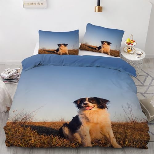 BSYYZQC Bettwäsche 135x200 Wiese Bettwäsche-Sets SchäFerhund Bettbezug Weiche Atmungsaktiv Mikrofaser mit Reißverschluss und 2 Kissenbezüge 80x80 für Kinder Geeignet BSYYZQC Bettwäsche 135x200 Wiese Bettwäsche-Sets SchäFerhund Bettbezug Weiche Atmungsaktiv Mikrofaser mit Reißverschluss und 2 Kissenbezüge 80x80 für Kinder Geeignet von BSYYZQC