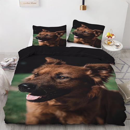 BSYYZQC Bettwäsche 240x220 Hund Bettwäsche-Sets Wiese Bettbezug Weiche Atmungsaktiv Mikrofaser mit Reißverschluss und 2 Kissenbezüge 80x80 für Erwachsene Geeignet BSYYZQC Bettwäsche 240x220 Hund Bettwäsche-Sets Wiese Bettbezug Weiche Atmungsaktiv Mikrofaser mit Reißverschluss und 2 Kissenbezüge 80x80 für Erwachsene Geeignet von BSYYZQC