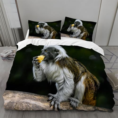 Bettwäsche 135x200 FrüChte Bettwäsche-Sets Flaumhaareinbaumaffe Bettbezug Weiche Atmungsaktiv Mikrofaser mit Reißverschluss und 2 Kissenbezüge 80x80 für Kinder Geeignet Bettwäsche 135x200 FrüChte Bettwäsche-Sets Flaumhaareinbaumaffe Bettbezug Weiche Atmungsaktiv Mikrofaser mit Reißverschluss und 2 Kissenbezüge 80x80 für Kinder Geeignet von BSYYZQC