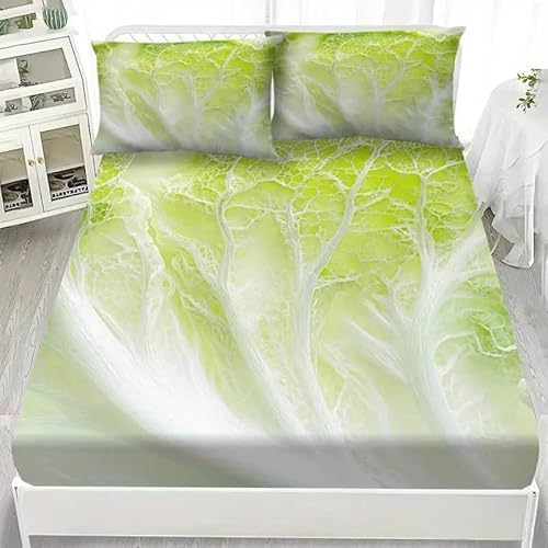 Spannbettlaken 200x200 Schmetterling Spannbetttuch GrüNes Blatt Bettlaken Boxspringbett mit Gummizug Spannbettuch Mikrofaser für Matratzen von 30 cm Mit 2 Kissenbezüge 80x80 cm Spannbettlaken 200x200 Schmetterling Spannbetttuch GrüNes Blatt Bettlaken Boxspringbett mit Gummizug Spannbettuch Mikrofaser für Matratzen von 30 cm Mit 2 Kissenbezüge 80x80 cm von BSYYZQC