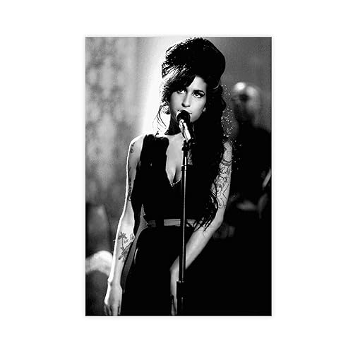 BSapp Amy Winehous Poster 11 Leinwand Poster Schlafzimmer Dekor Sport Landschaft Büro Zimmer Dekor Geschenk 30 x 45 cm von BSapp