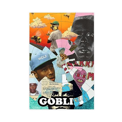 BSapp Tyler The Creator Alben Covers Poster Leinwand Poster Wandkunst Dekor Druck Bild Gemälde für Wohnzimmer Schlafzimmer Dekoration 30 x 45 cm von BSapp