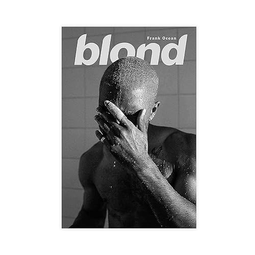 Frank Ocean Blond Kunstposter Leinwand Poster Schlafzimmer Dekor Sport Landschaft Büro Zimmer Dekor Geschenk 50 x 75 cm von BSapp