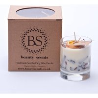 Beauty Scents Orange Und Zimt Duftende Handgemachte Sojawachskerze Mit Zerkleinerter Zimtstange 11156-123 von BSents
