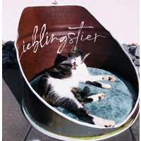 Hundekorb  Tierbett Katzenbett Aus 200L Recyceltem Ölfass von BSfassfactory