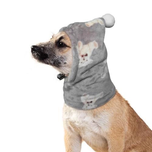 BT Bear Plüsch-Hundemütze, warme Haustierohrabdeckung, Winter-Kopfwickel für ruhige Ohren, Lärmschutz-Muffs für kleine und mittelgroße Hunde, Grau, M BT Bear Plüsch-Hundemütze, warme Haustierohrabdeckung, Winter-Kopfwickel für ruhige Ohren, Lärmschutz-Muffs für kleine und mittelgroße Hunde, Grau, M von BT Bear
